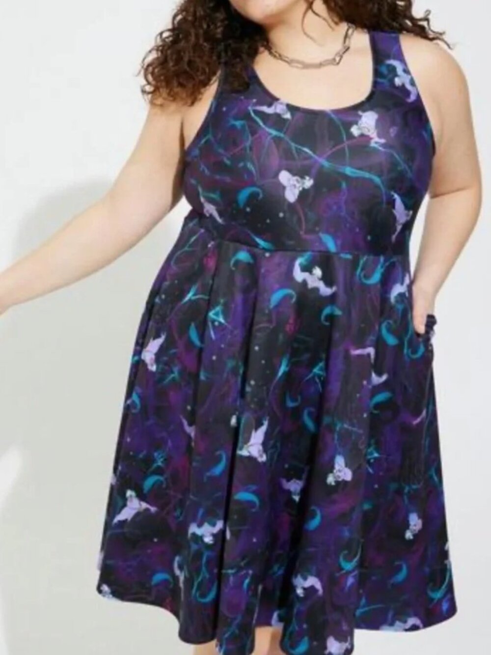 NWT TORRID X DISNEY VILLAINS Ursula Dress - size 0